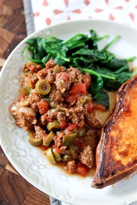 Skinnytaste picadillo - If you’re like me and always keep ground beef in the freezer for last-minute dinners, these recipes are for you. They’re perfect for busy weeknights or laid-back weekends when you want to make a satisfying dinner everyone will devour. We especially love this picadillo recipe, sloppy Joes and these Korean beef rice bowls! 